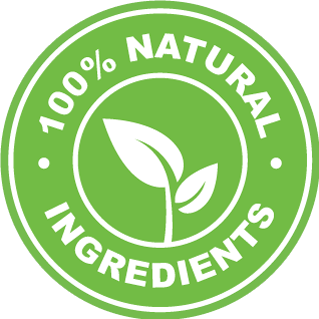 100% natural ingredients